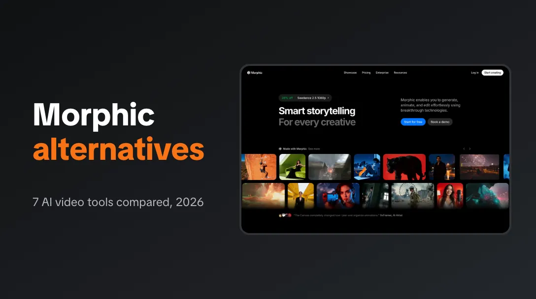 Morphic alternatives compared, next to the Morphic homepage